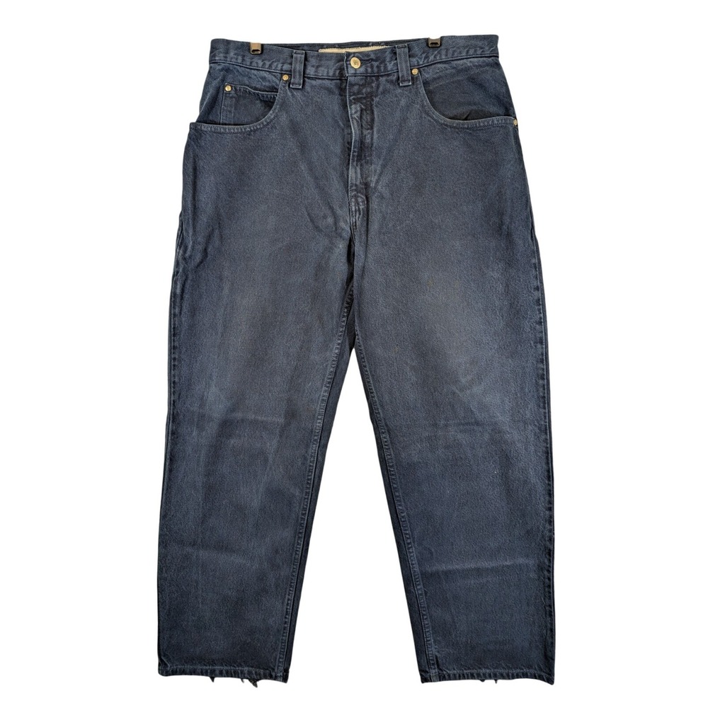 Vintage Anchor Blue Jeans Men's 38x32 *Fits 37x30.5* Blue Baggy Loose Skater Y2K